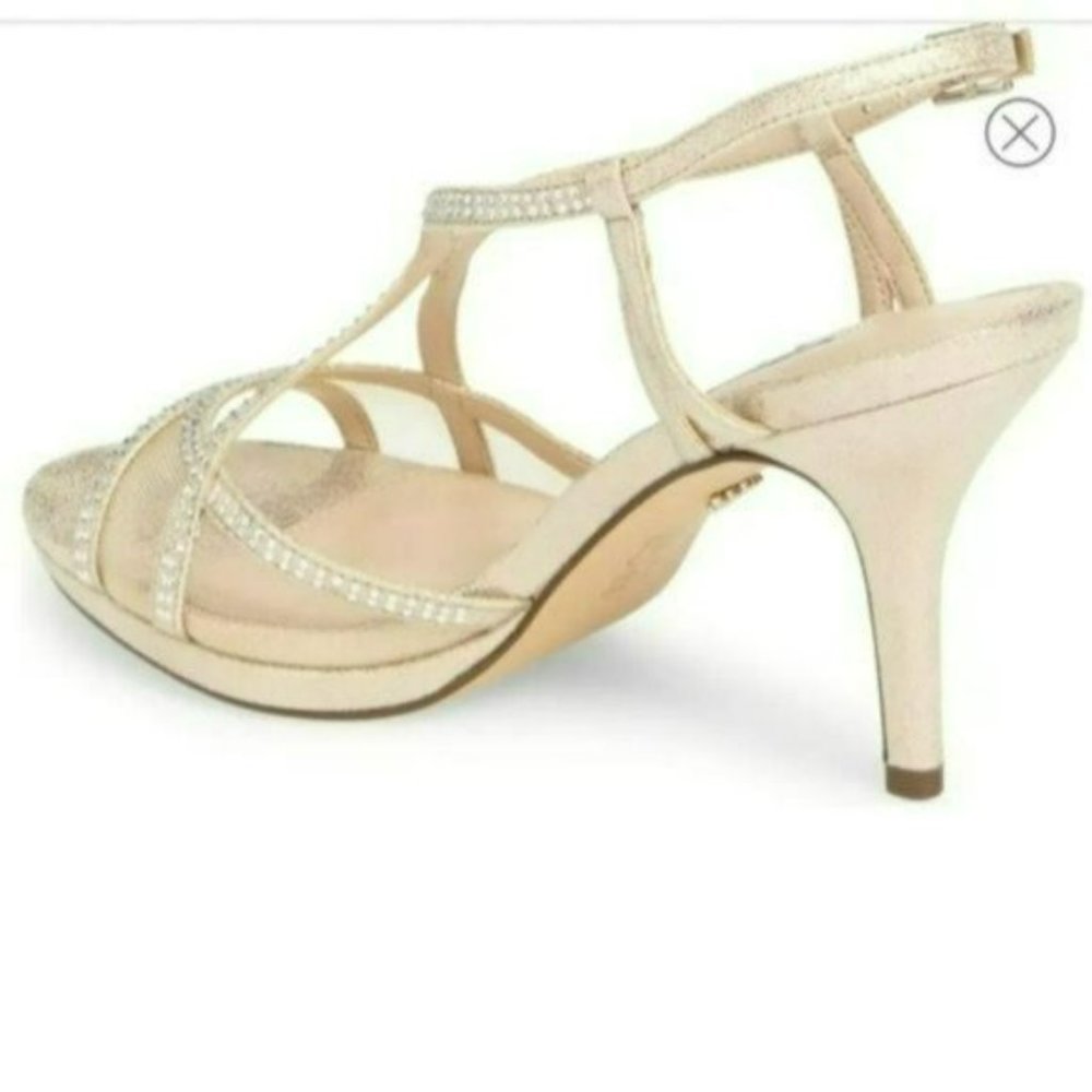 Nina Blossom Embellished Sandals -6.5 - Picture 6 of 10